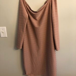 Off the shoulder dress